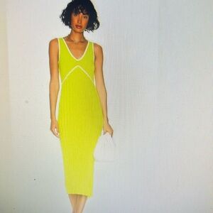 Solid and  Striped Aubrey dress